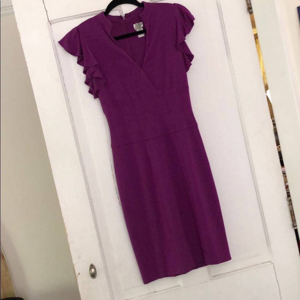 Ruffle Sleeve corset dress